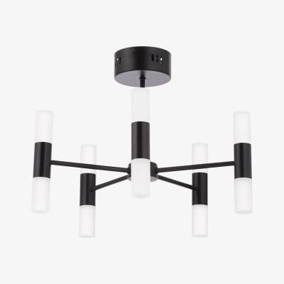 BHS.com Lois 10 Light Semi Flush Ceiling Light, Black