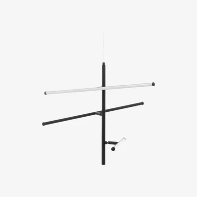 BHS.com Zaha Stick LED Ceiling Pendant, Black