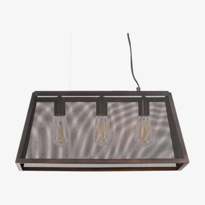 BHS.com Mesh 3 Light Diner Pendant Bar, Antique Bronze