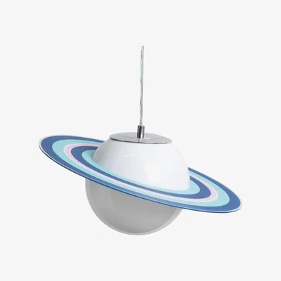 BHS.com Glow Saturn Ceiling Pendant Light, Blue