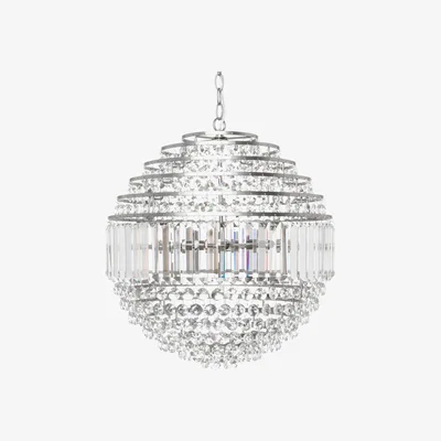 BHS.com Paladina Large Ball Ceiling Pendant, Chrome