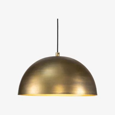 BHS.com Sofia Small Dome Ceiling Pendant, Brass