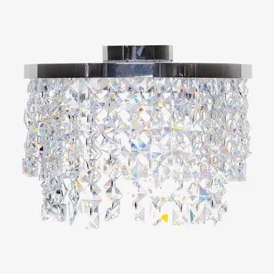 BHS.com Elder Flush Ceiling Light, Chrome