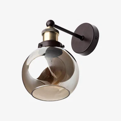 BHS.com Carter Industrial Style Wall Light, Bronze