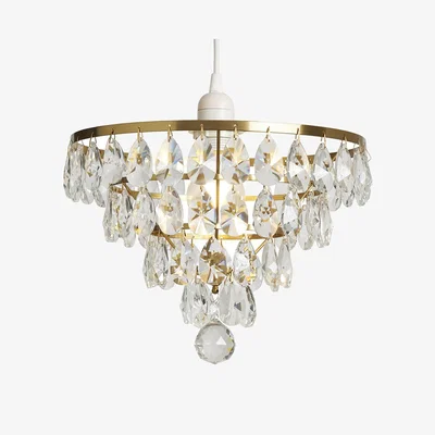 BHS.com Elsa Easyfit Shade, Brass