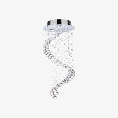 BHS.com Abyss Flush Ceiling Light, Chrome
