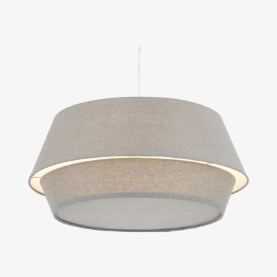 BHS.com Elter Linen Drum Easyfit Shade, Grey