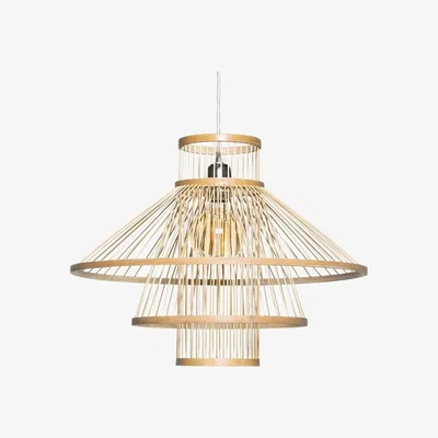 BHS.com Sammy Large Bamboo Easyfit Shade, Natural