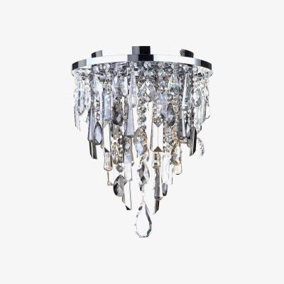 BHS.com Jennifer Flush Ceiling Light with Mixed Cut Glass, Chrome
