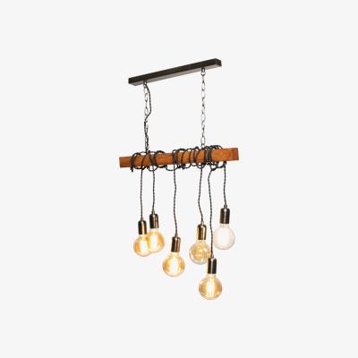 BHS.com Kya Wooden Bar Ceiling Pendant, Natural
