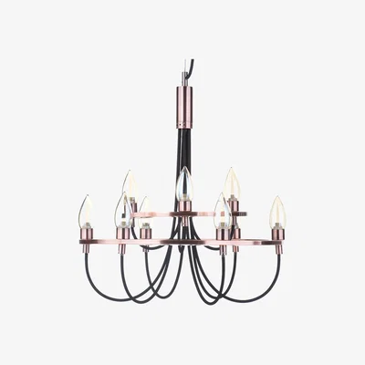 BHS.com Alana Chandelier, Copper