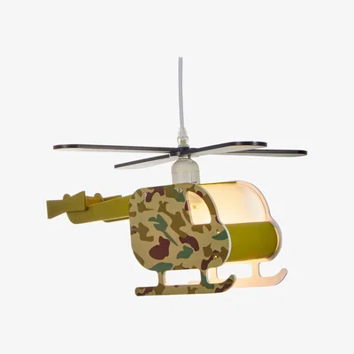 BHS.com Glow Helicopter Ceiling Pendant Light, Green