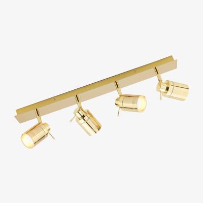 BHS.com Hector Bathroom Ceiling Spotlight Bar, Brass