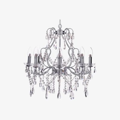 BHS.com Annalee 8 Light Chandelier, Chrome