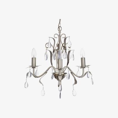 BHS.com Elizabeth 3 Light Chandelier, Antique Brass