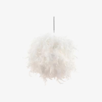 BHS.com Plume Feather Ball 40cm Ceiling Pendant, Brass
