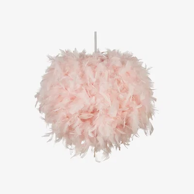 BHS.com Glow Feather Easy Fit Shade, Pink