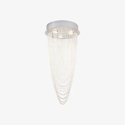 BHS.com Valerie 3 Light Ceiling Light, Chrome