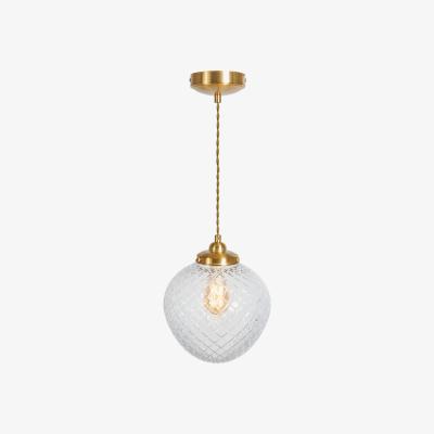 BHS.com Betty Glass Ceiling Pendant, Brass