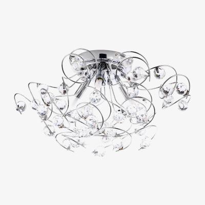 BHS.com Lila Flush Ceiling Light, Chrome