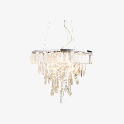 BHS.com Eleanor Champagne Crystal Pendant, Chrome