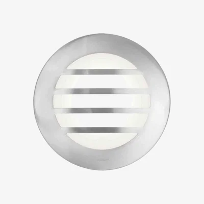 BHS.com Stanley Tahoe Outdoor Circular Wall or Ceiling Light with Slats, Steel
