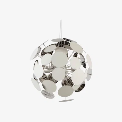 BHS.com Sputnik Discs Ceiling Pendant Light, Matte White