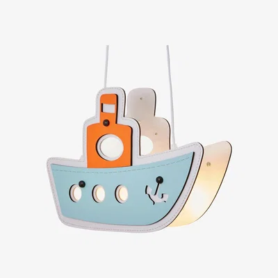 BHS.com Glow Boat Ceiling Pendant Light, Blue