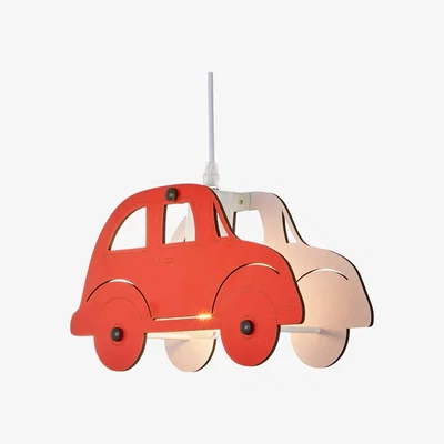 BHS.com Glow Car Ceiling Pendant Light, Red
