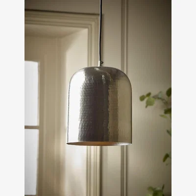 Cox and Cox Hammered Antique Brass Pendant