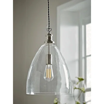 Cox and Cox Glass Dome Pendant - Large