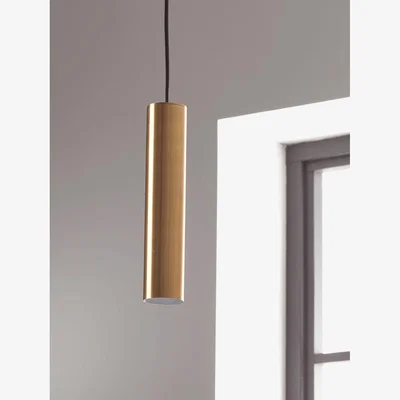 Cox and Cox Pillar Pendant - Brass