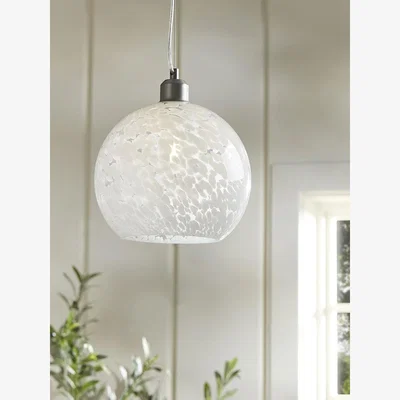 Cox and Cox Confetti Glass Globe Pendant
