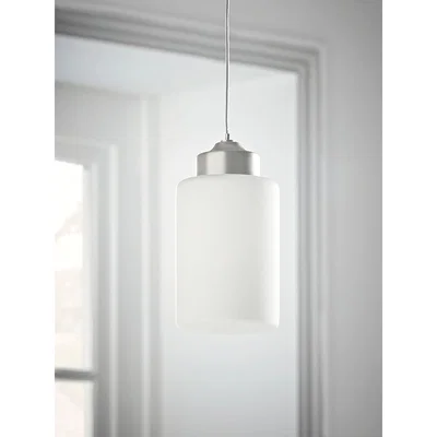 Cox and Cox NEW Frosted Glass Bathroom Pendant