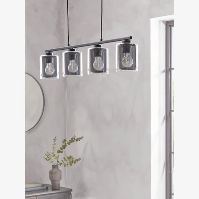 Cox and Cox Four Mesh Pendant Lights