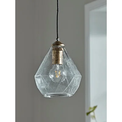 Cox and Cox Geometric Lustre Pendant