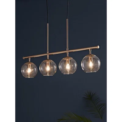 Cox and Cox Four Globe Light Pendant