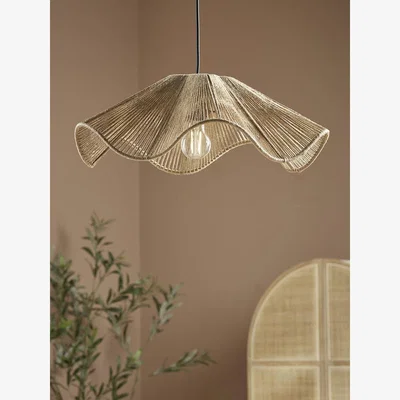 Cox and Cox Wavy Woven Pendant