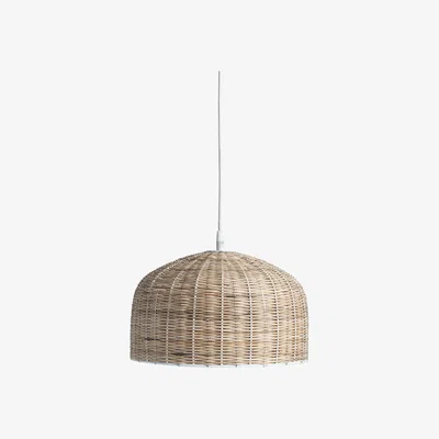 Cox and Cox Rattan Dome Pendant