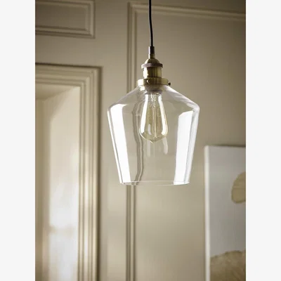 Cox and Cox Tapered Lustre Pendant