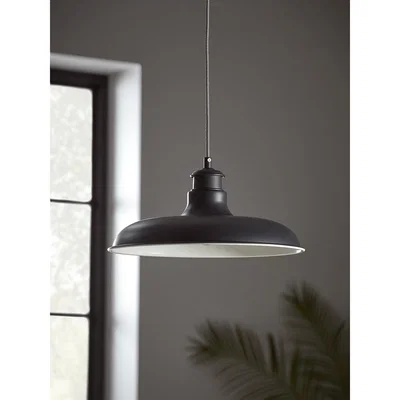Cox and Cox Monochrome Industrial Pendant