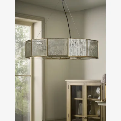 Cox and Cox Amira Mercury Glass Pendant