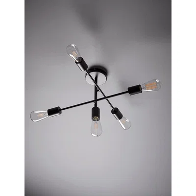 Cox and Cox Five Arm Bulb Pendant