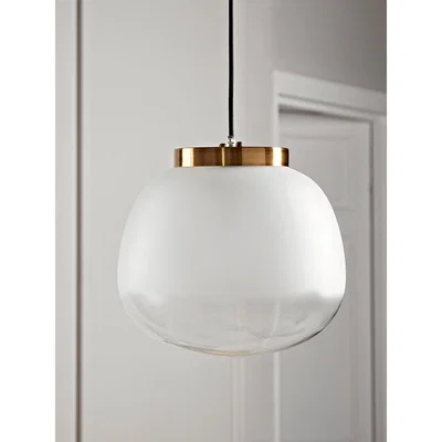 Cox and Cox Frosted Ombre Glass Pendant