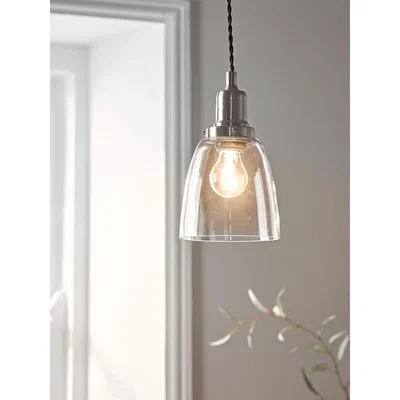 Cox and Cox Glass Dome Pendant - Small
