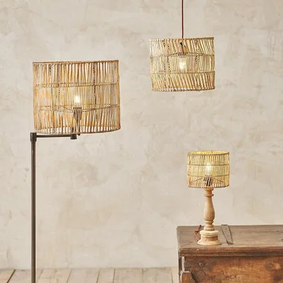 Cuckooland Nkuku Banso Wicker Lampshade