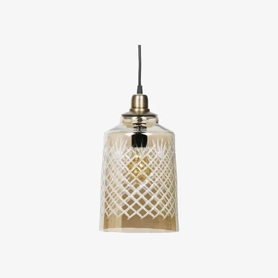 Cuckooland Engrave Large Hanging Lamp by BePureHome - Antique Brass