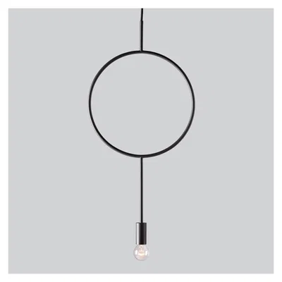 The Conran Shop Circle Pendant Light Black