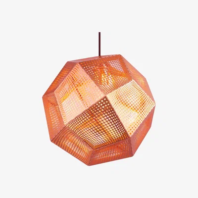 The Conran Shop Etch Pendant Light Copper