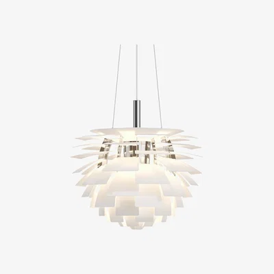 The Conran Shop PH Artichoke Pendant Light White 48cm